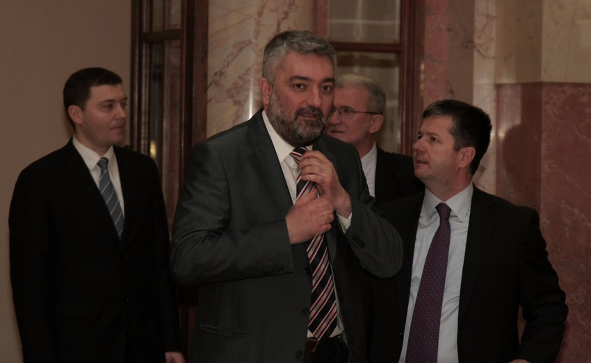 Dušan Petrović i Boško Ristić juče u Skupštini