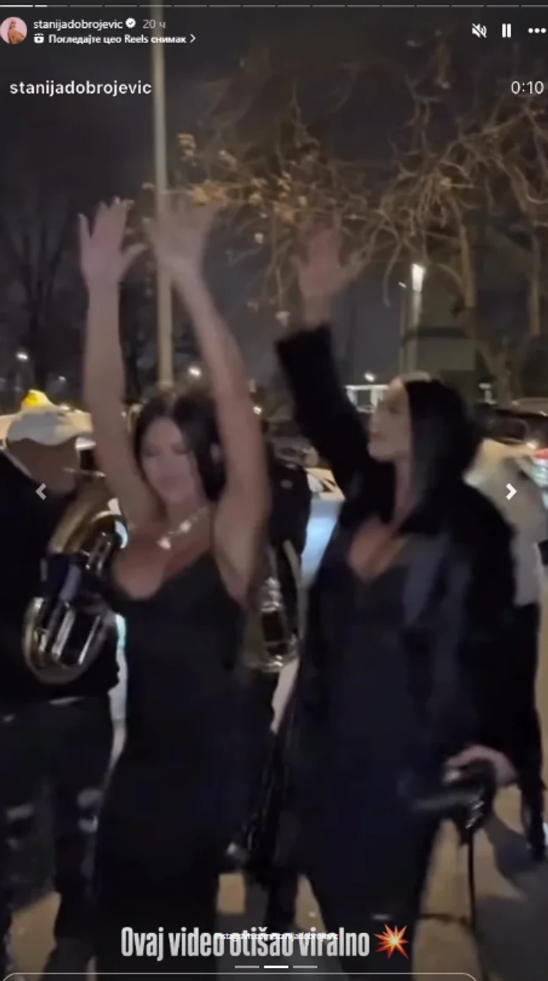 Stanija podelila trenutak sa Majom Marinković iz provoda i sreću nije mogla da sakrije