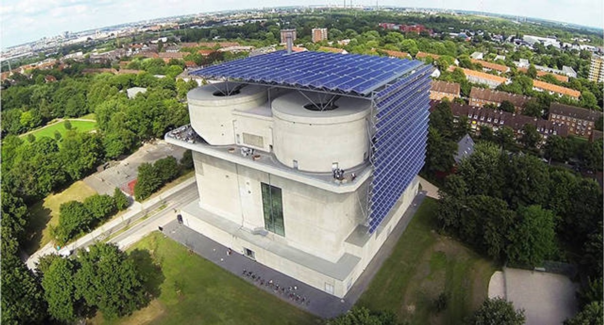 Bunkier Energetyczny w Hamburgu źródło: hamburgenergie.de