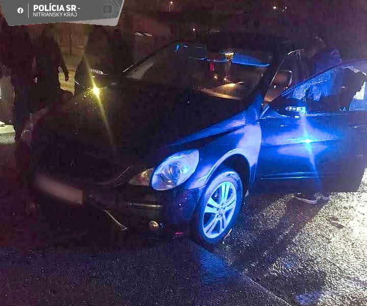 Vodič sa pokúsil pred políciou utiecť. 