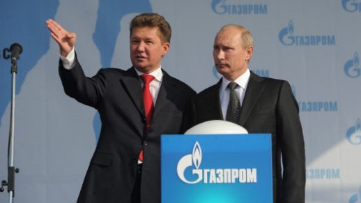 Aleksiej Miller i Władimir Putin. Fot. Gazprom