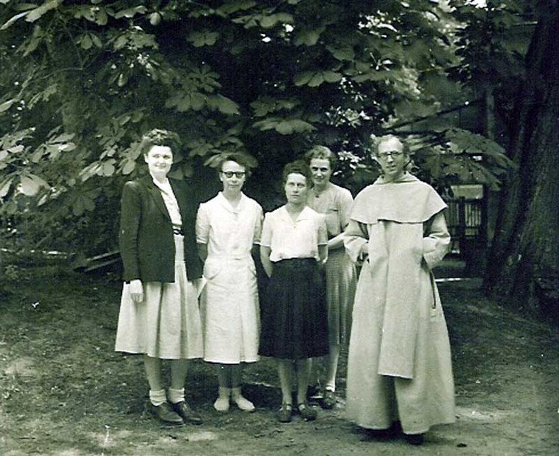 Thomas Philippe z Anne de Rosanbo i Marguerite Tournoux,  1947 r.