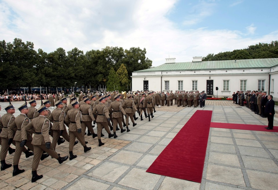 Wręczenie odznaczeń i nominacji generalskich