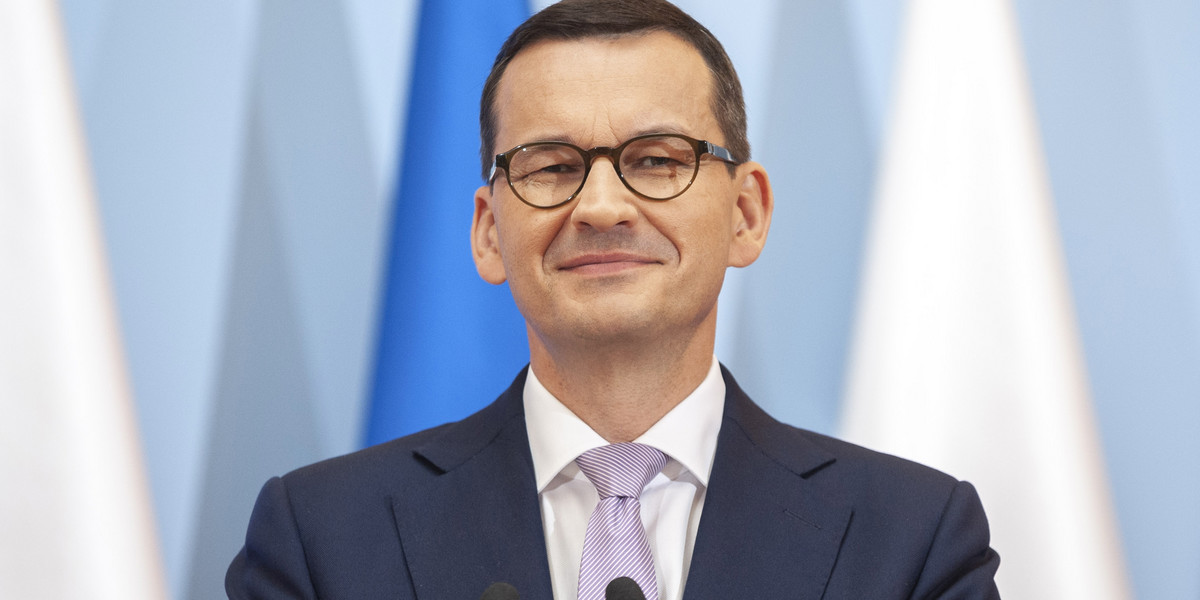 Premier Mateusz Morawiecki.