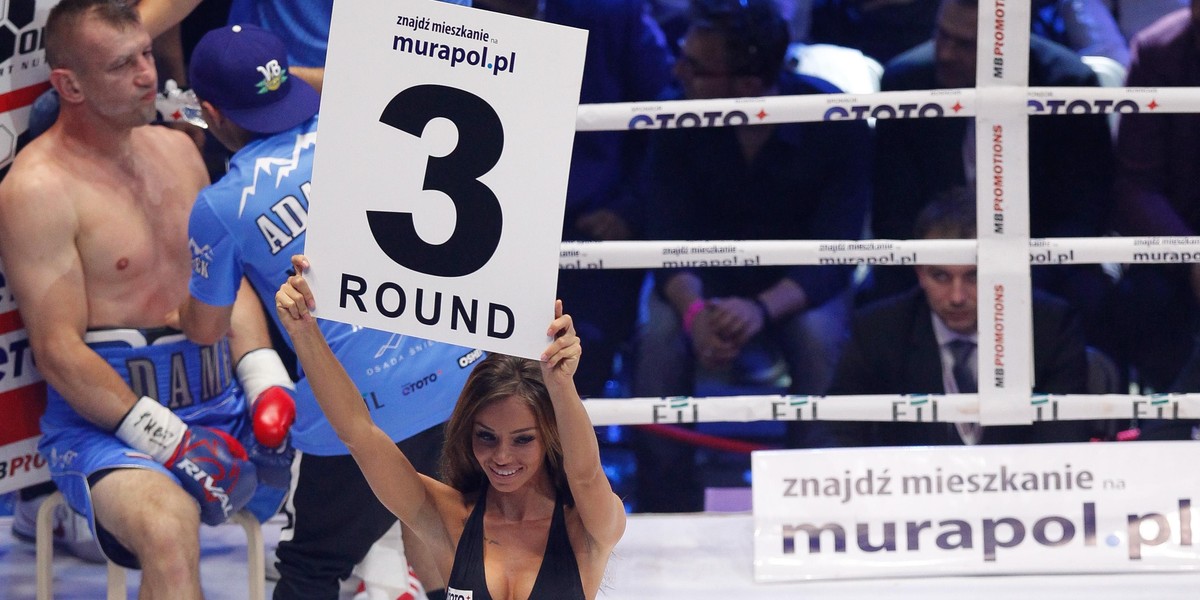 Piękność, która skradła show na Polsat Boxing Night