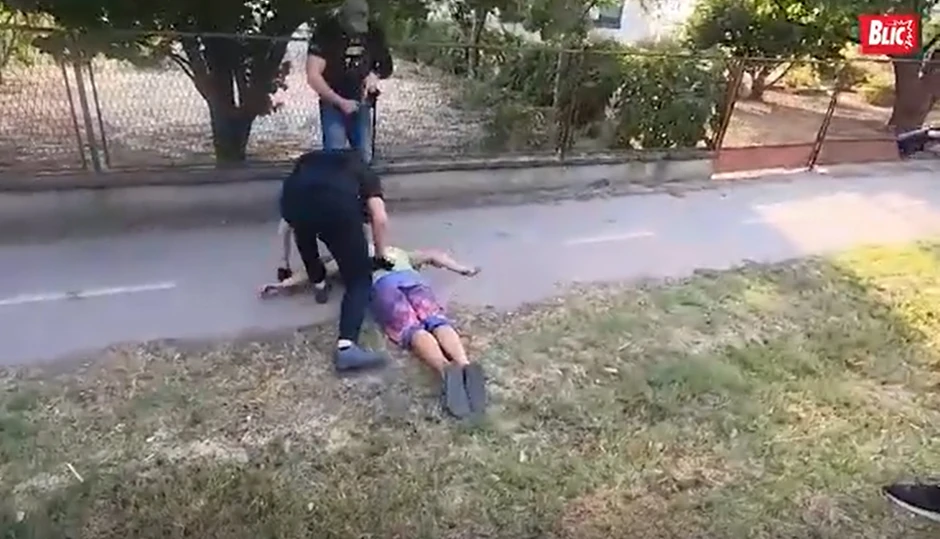 Hapšenje ubica pekara na Karaburmi