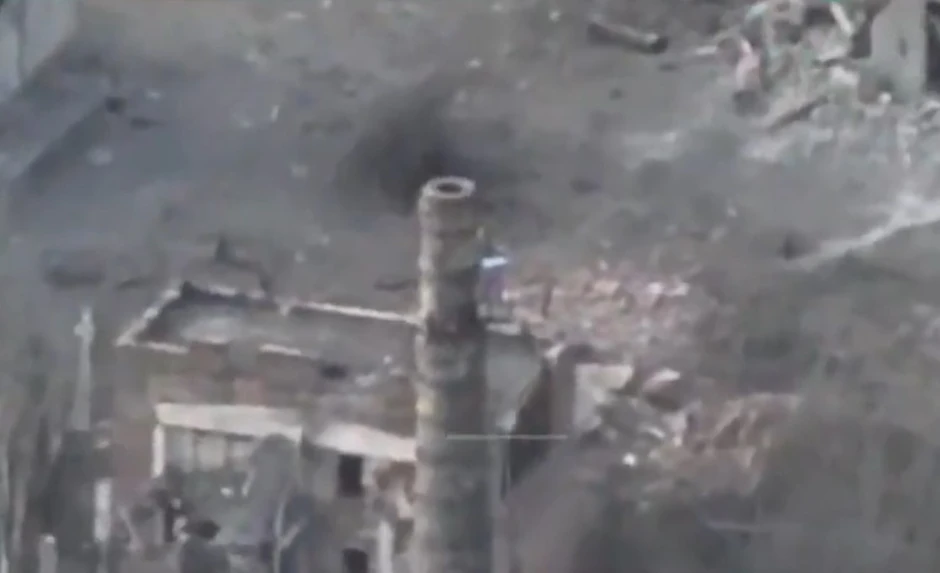 Ruska zastava u Avdijevki