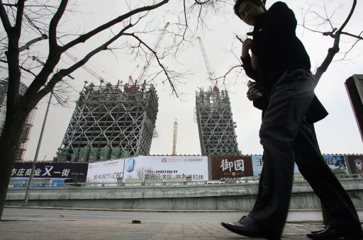 CHINA-CCTV-TOWER-CONSTRUCTION