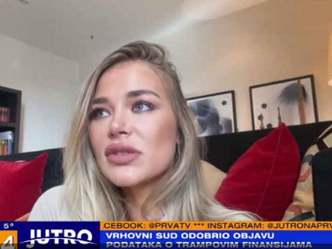 Sofija Milošević u Jutarnjem programu TV Prva