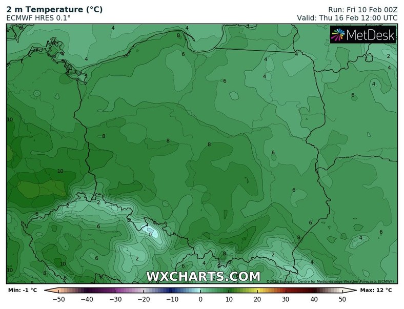 Już za kilka dni temperatura w cieniu może poszybować nawet do ponad 10 st. C