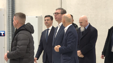 Aleksandar Vučić na svečanoj ceremoniji otvaranja fabrike Ariston Climate Solutions