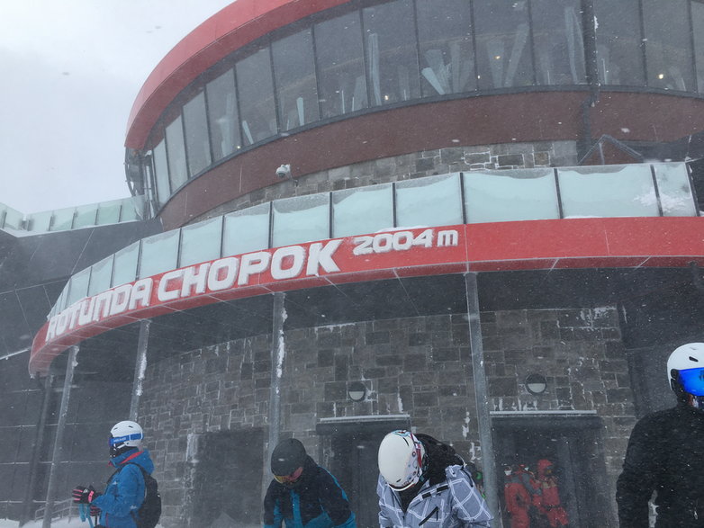 Warunki na 2000 m n.p.m. potrafią zaskoczyć