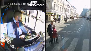 Niewidoma kobieta nie wiedziała, czy jest na pasach. Wzruszająca postawa kierowcy autobusu