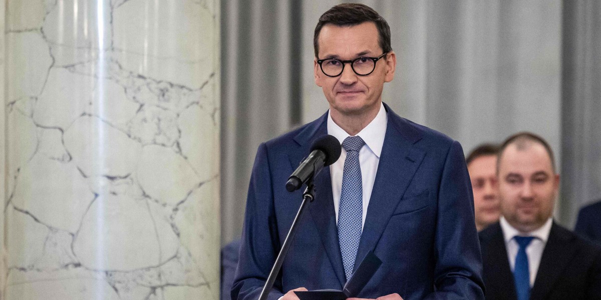 Premier Mateusz Morawiecki