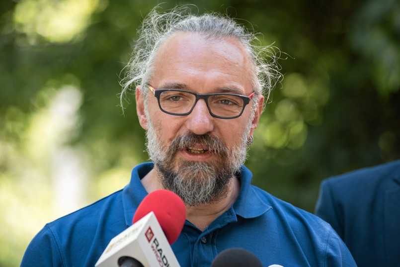 Mateusz Kijowski, lider KOD