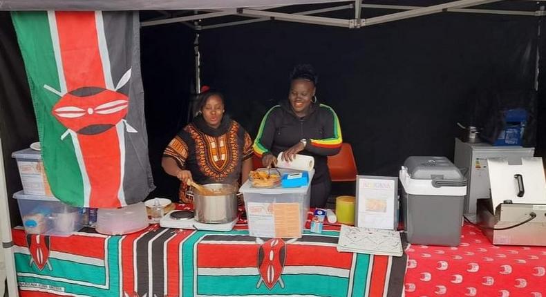 Catherine and her daughter Mitchelle who operated a mobile restaurant owner