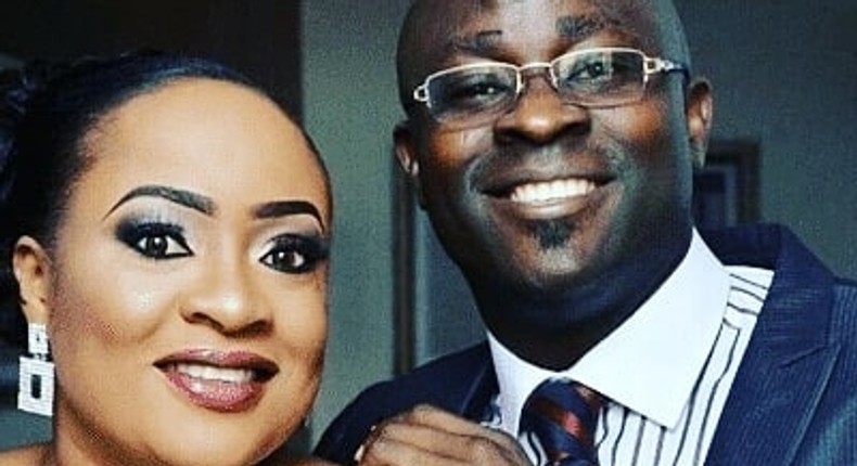 Nollywood actress Foluke Daramola and her hubby Olukayode Saloko