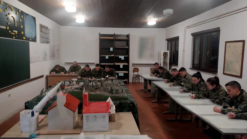 Vojno osposobljavanje kandidata za podoficire u Pančevu