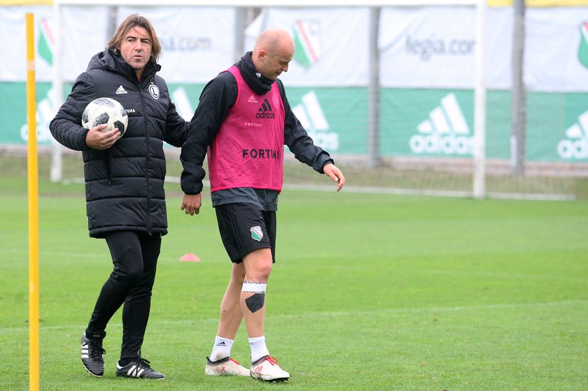 Pilka nozna. Legia Warszawa. Trening. 05.11.2018