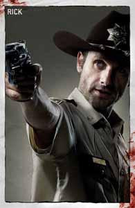 Andrew Lincoln jako Rick Grimes w serialu &quot;The Walking Dead&quot;