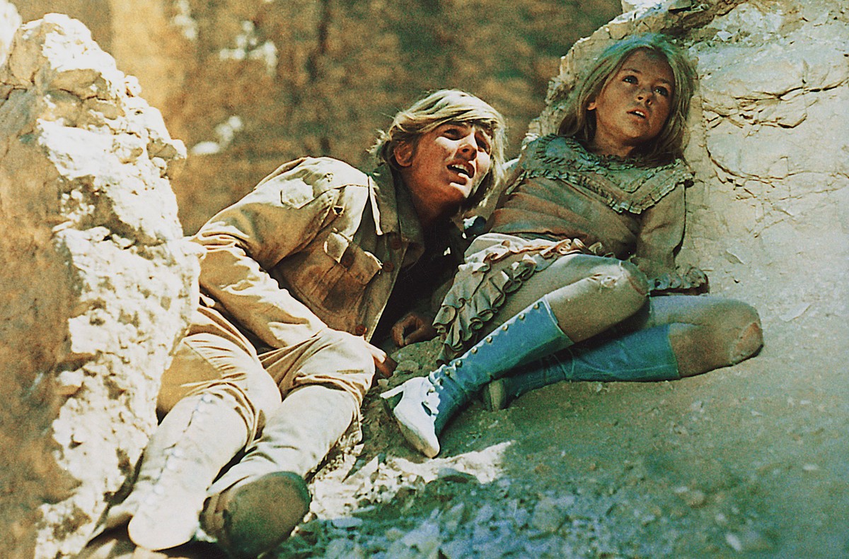 Tomasz Mędrzak i Monica Rosca w filmie "W pustyni i w puszczy"