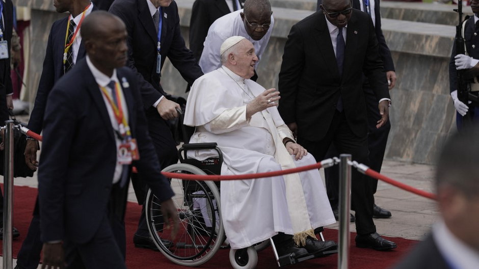 Papież Franciszek przybył do Demokratycznej Republiki Konga