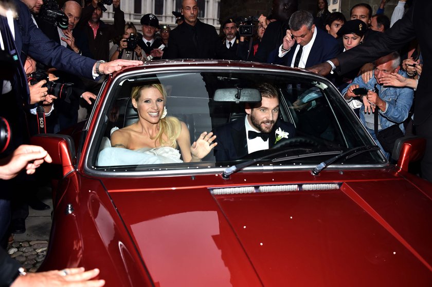 Michelle Hunziker i Tomaso Trussardi