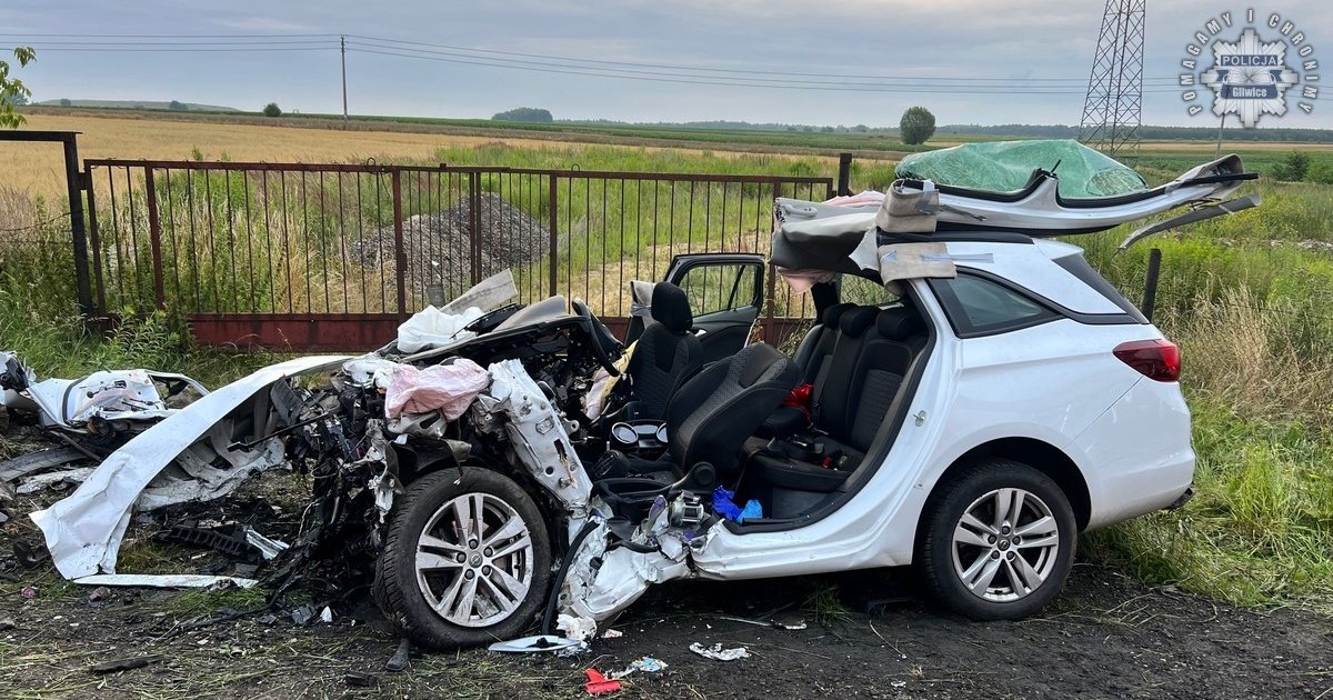 Tragedia na drodze do Gliwic. Nie żyje 26-latek