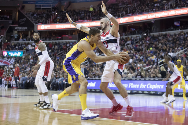 Liga NBA: Tylko dwa punkty Gortata. Wizards lepsi od Hawks