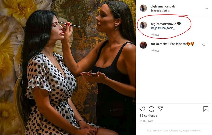 Olgica Markanović i Jasmina Tasić