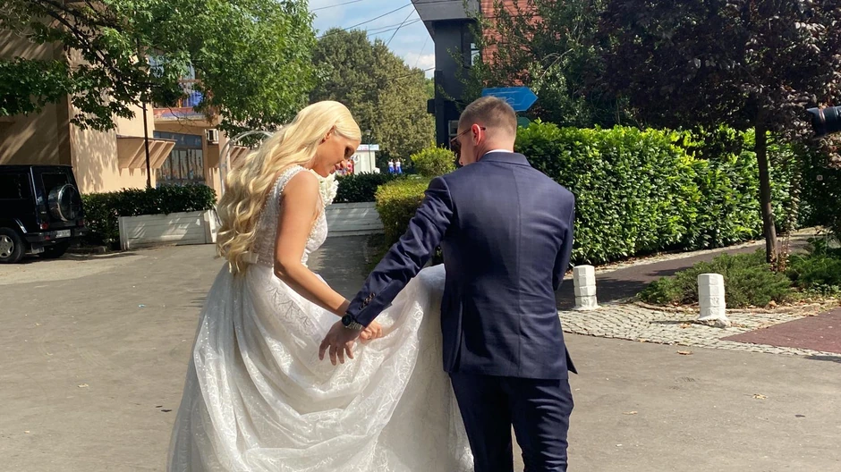 Anja Mit, svadba