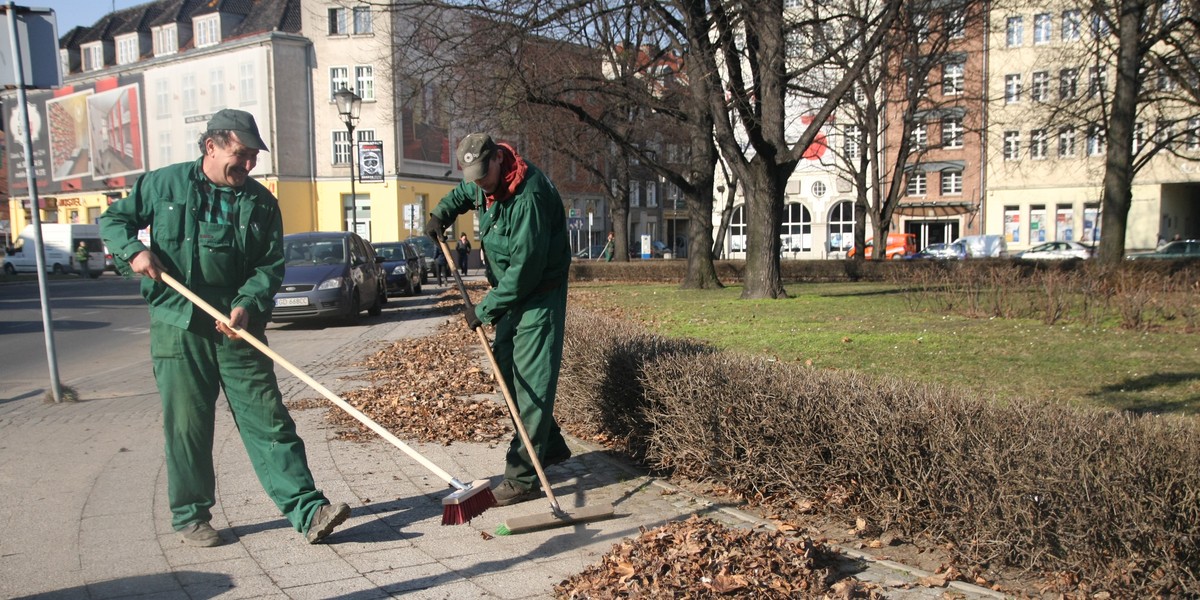 Wiosenne porządki w Gdańsku.