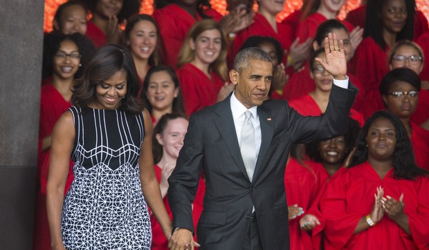 MIšel i Barak Obama
