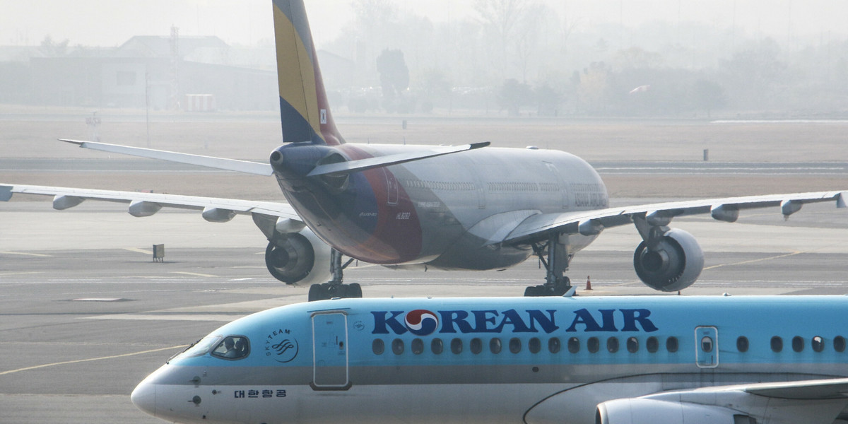 Korean Air to narodowy przewoźnik z Korei Południowej