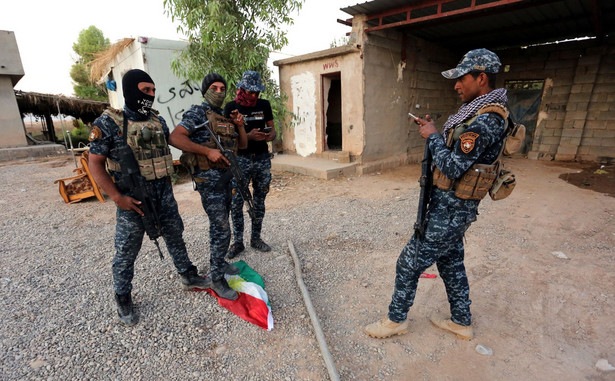 Irackie oddziały w Kirkuku
