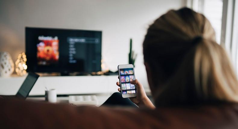 Your Chromecast is designed to connect to lots of devices, including iPhones.
