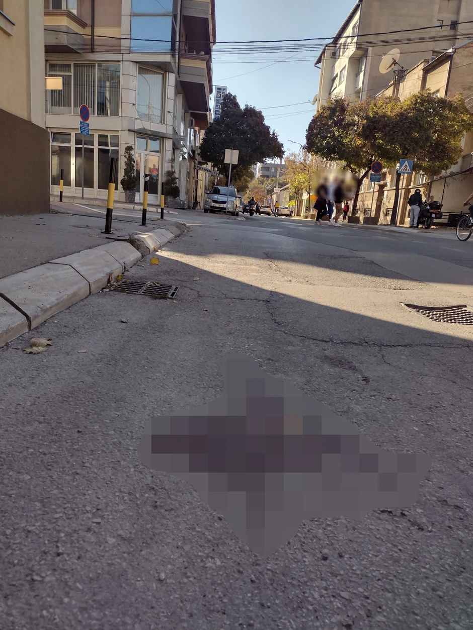 Raskrsnica ulica 7 jula I Svetosavske pešački prelaz se nalazi pored mesta udesa