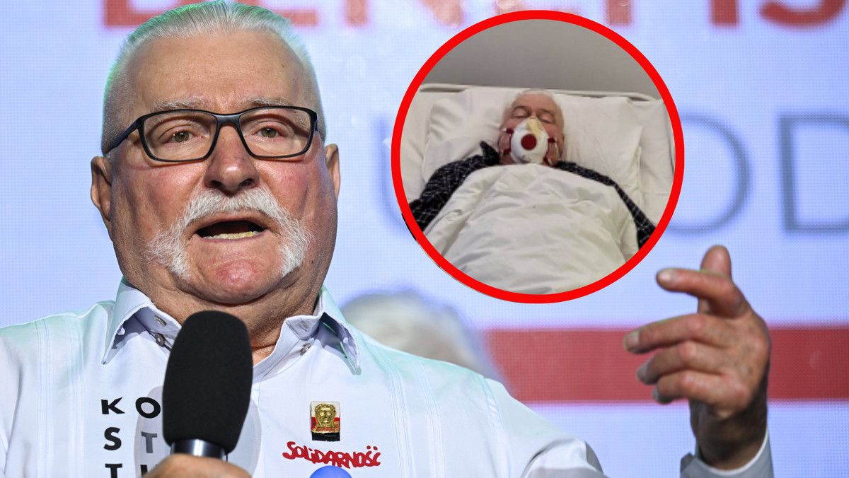Lech Wałęsa trafił do szpitala z koronawirusem. Są nowe informacje