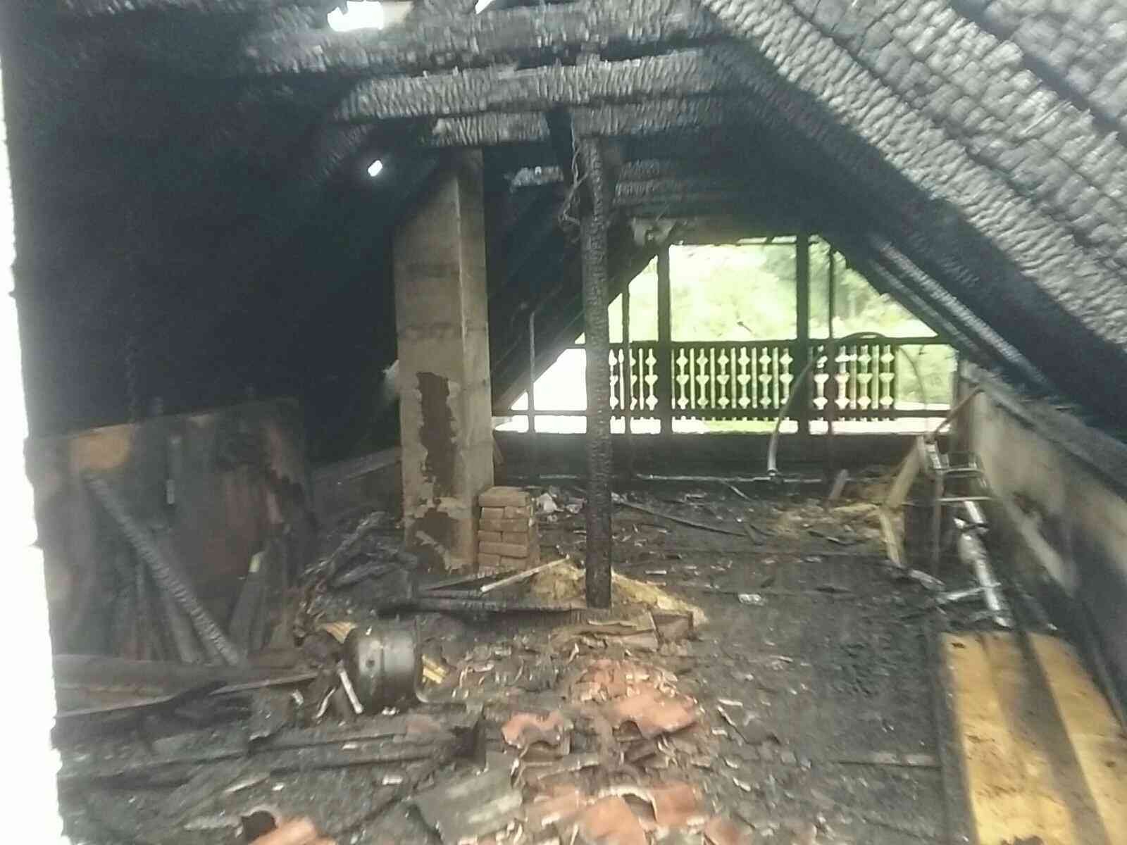 Požiar rodinného domu v Dúbrave.