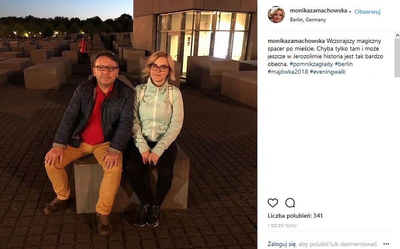 Monika i Zbigniew Zamachowscy