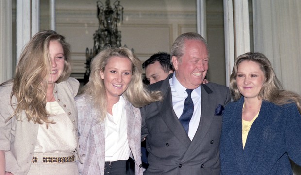 Žan-mari le Pen sa ćerkama Marin, Jan i Meri Karolin