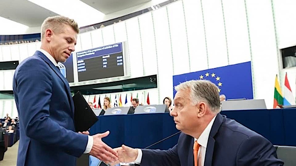 Péter Magyar a Viktor Orbán.