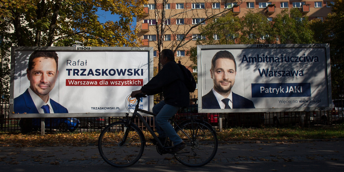Rafał Trzaskowski i Patryk Jaki to jedni z kandydatów na stanowisko prezydenta Warszawy