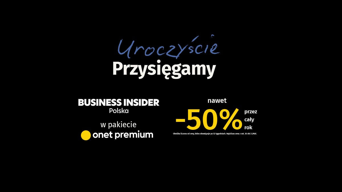 Sierpniowa promocja Business Insidera i Onet Premium. Tylko teraz 50 proc. taniej [AUTOPROMOCJA]