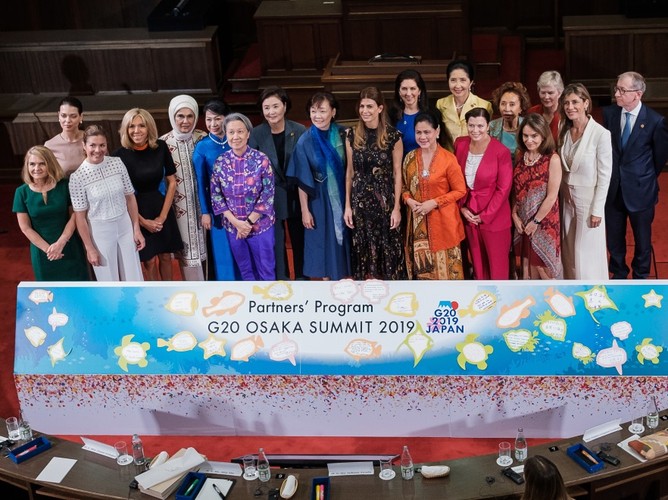 Partnerzy uczestników szczytu G20 w Osace