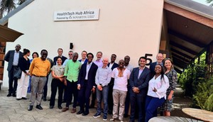 Africa Collective visits the Novartis HealthTech Hub Africa at Norrsken House