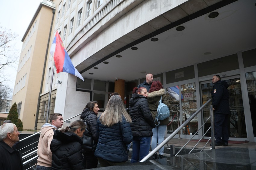 Izricanje presude Urošu Blažiću