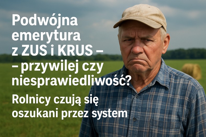Podwójna emerytura z ZUS i KRUS
