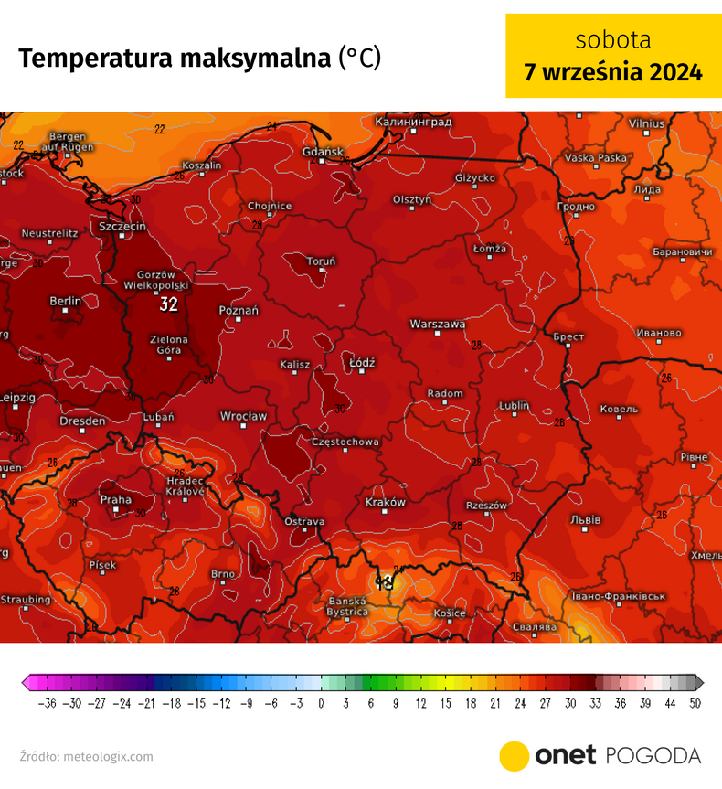 Koniec tygodnia nadal zapowiada się upalnie