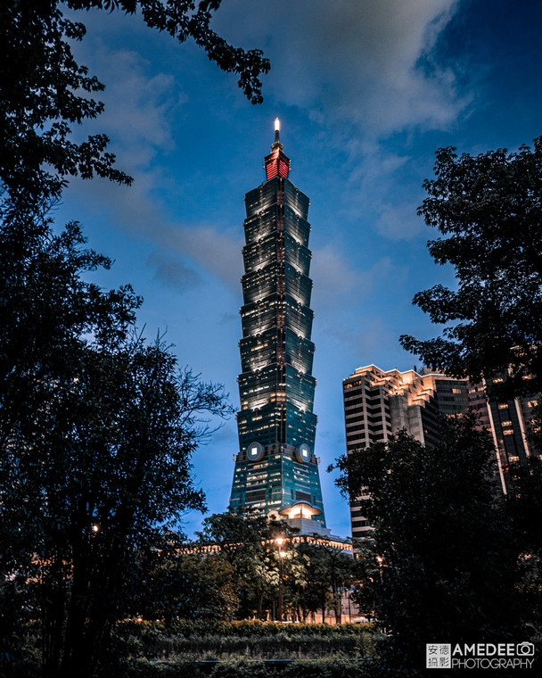 Wieżowiec Taipei 101 w stolicy Tajwanu do 2010 r. był najwyższym budynkiem na świecie